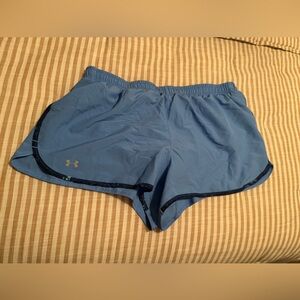 Under Armour Light Blue Running Shorts